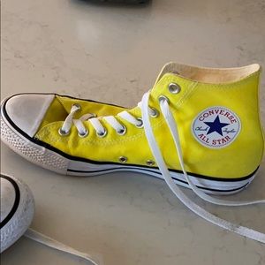 converse all star high top sneakers size 10.5